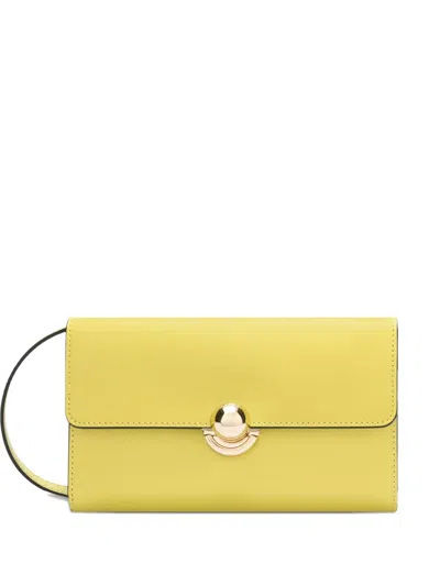Furla Large Rectangular-shape Sfera Cross Body Bag In Yellow