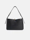 Furla Large 'sfera Soft' Black Leather Bag