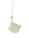 Furla Laura Leather Strap Cardholder In Green