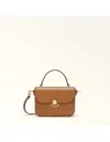 Furla Sfera S Handbag In Leather Color Leather In Brown