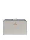 Furla Leather Bi-fold Wallet In Neutral