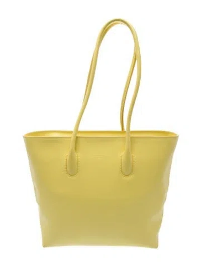 Pre-owned Furla Leather Bucket Bag In Green