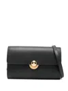 Furla Leather Cross Body Bag In Black