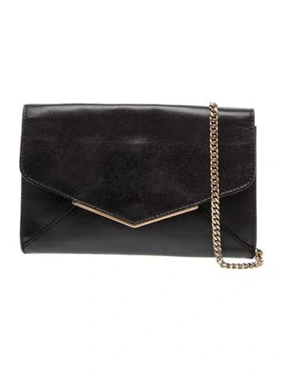 Pre-owned Furla Leather Crossbody Bag In Black