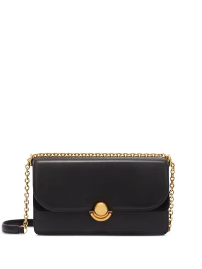 Furla Leather Crossbody Bag In Black