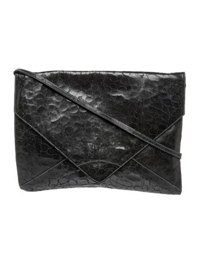 Pre-owned Furla Leather Crossbody Bag In Grey