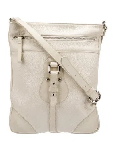 Pre-owned Furla Leather Crossbody Bag In Neutral