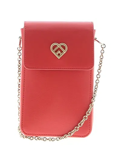 Pre-owned Furla Leather Crossbody Bag In Red