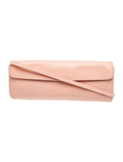 Pre-owned Furla Leather Evening Bag In Pink