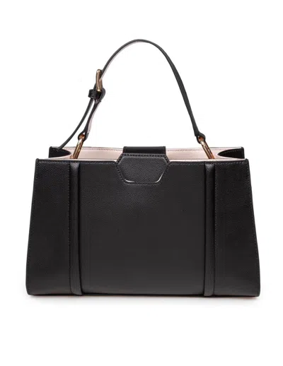 Furla Leather Handbag In Black