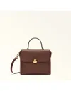 Furla Moonlight S Chocolate Leather Handbag In Brown