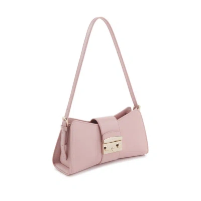Furla Leather Handbag In Pink