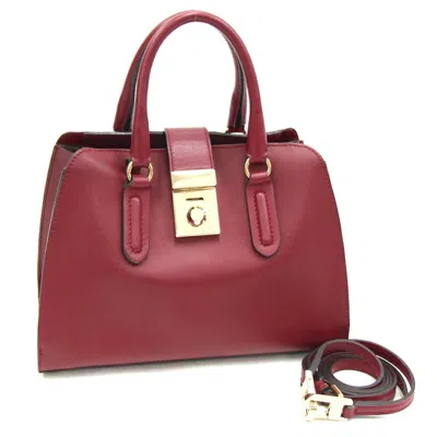 Pre-owned Furla Leather Handbag () In Blue