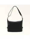 Furla Leather Hobo Bag In Black