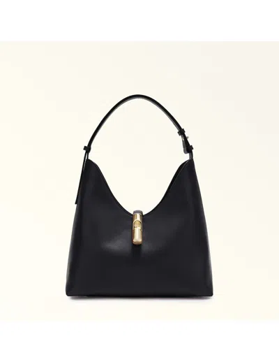 FURLA FURLA LEATHER HOBO BAG