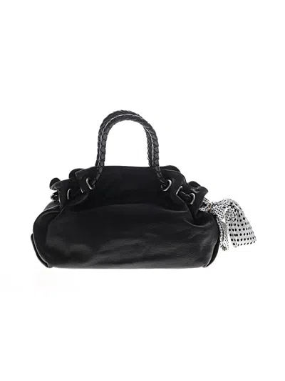 Pre-owned Furla Leather Hobo Bag In Black