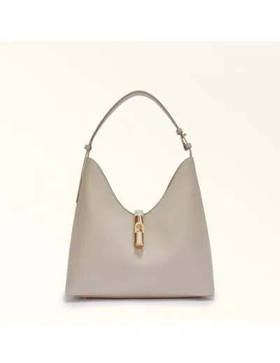FURLA FURLA LEATHER HOBO BAG