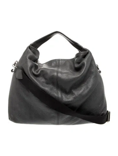 Pre-owned Furla Leather Hobo In Grey