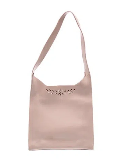 Pre-owned Furla Leather Hobo In Neutral