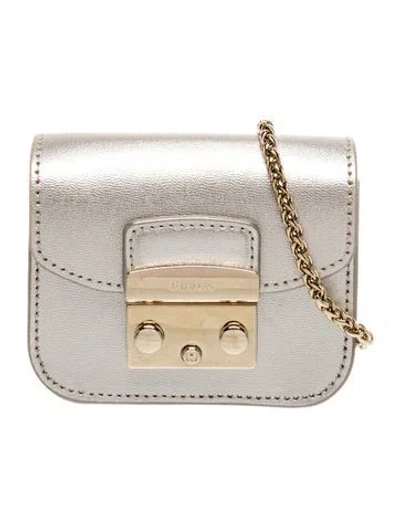 Pre-owned Furla Leather Mini Metropolis