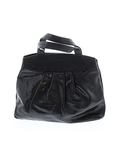 Pre-owned Furla Leather Shoulder Bag In Black