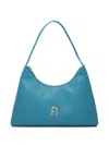 Furla Mini Diamante Shoulder Bag In Blue