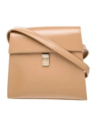 Pre-owned Furla Leather Shoulder Bag In Brown