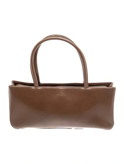 Pre-owned Furla Leather Shoulder Bag In Brown