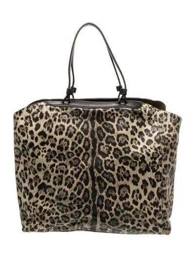 Pre-owned Furla Leather Shoulder Bag In Neutral