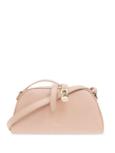 Furla Leather Shoulder Bag In Pink