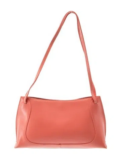 Pre-owned Furla Leather Shoulder Bag In Pink