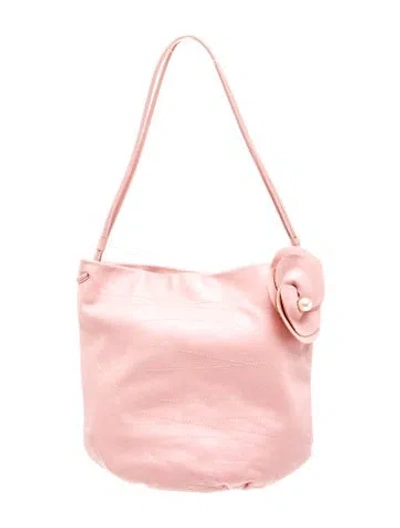 Pre-owned Furla Leather Shoulder Bag In Pink