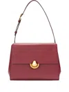 Furla Leather Shoulder Bag In Red
