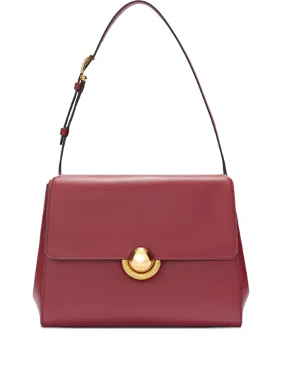 Furla Leather Shoulder Bag In Red