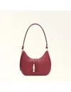 Furla Leather Shoulder Bag In Red