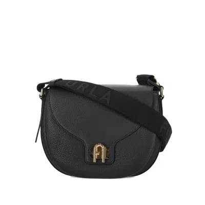 Furla Leather Shoulder Bags In Black
