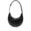 Furla Curved Silhouette Mini Shoulder Bag In Black