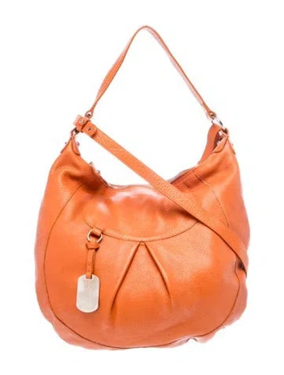 Pre-owned Furla Leather Top Handle Bag In Brown