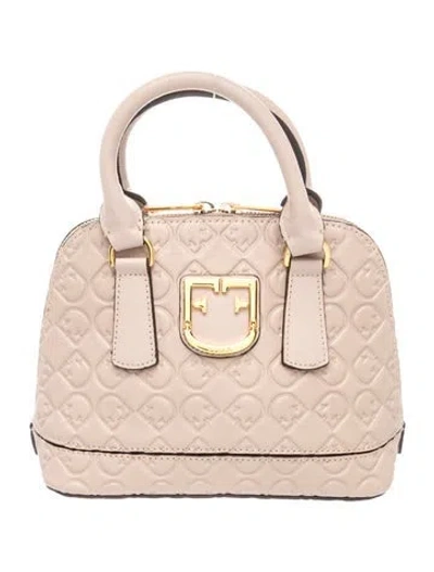 Pre-owned Furla Leather Top Handle Bag In Pink