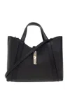 Furla Dual Top Handles Structured Silhouette Shoulder Bag
