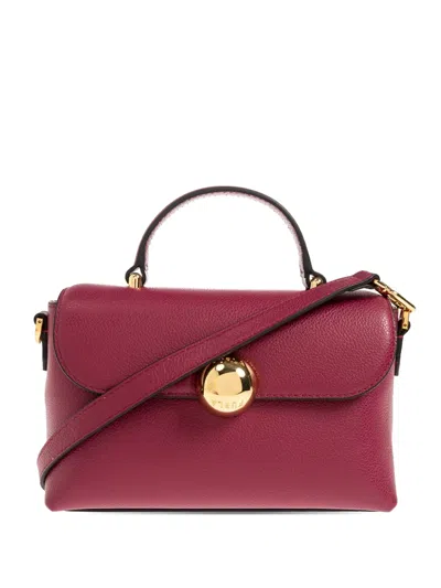 Furla Leather Tote Bag In Pink