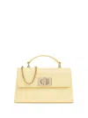 Furla Leather Tote Bag In Yellow