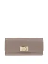 Furla Leather Wallet In Pink
