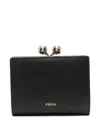 Furla Dots S Compact Wallet Accessories In Gray