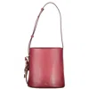 Furla Rosso Leather Woman Bucket Women's Bag In Red