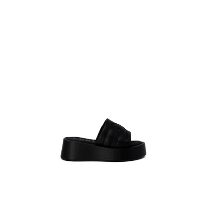 Furla Leather Women's Sandal In Black