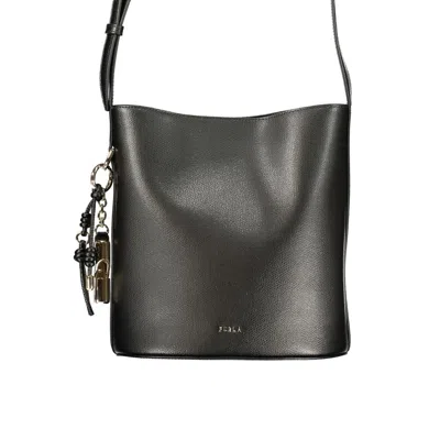 Furla Leather Women Women's Handbag In Black