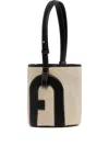 Furla Lido Bucket Bag In Brown