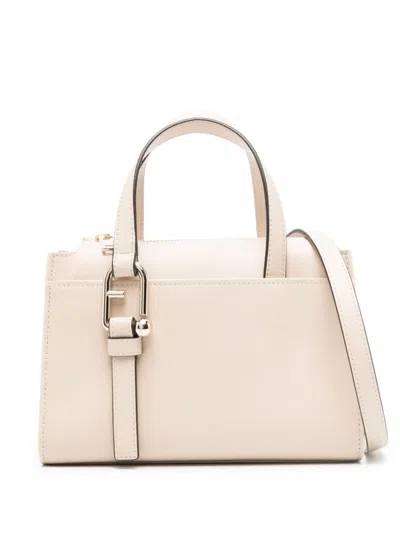 Furla Logo-stamp Tote Bag In Avena