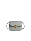 Furla Light Blue Lear Mini 'sfera' Crossbody Bag